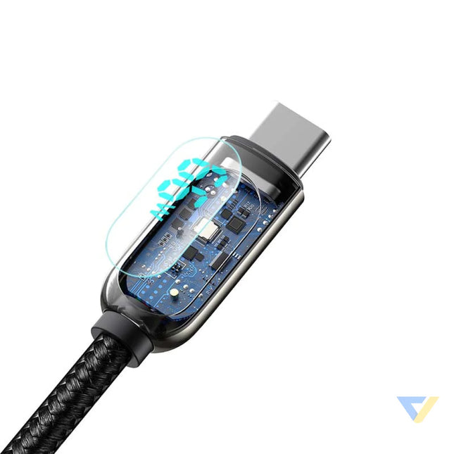 Baseus Display Cable USB to Type C 66W 2m (black) USB to USB C