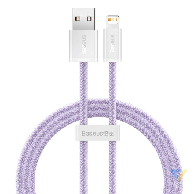 Baseus Dynamic cable USB to Lightning 2.4A 1m (purple) USB to Lightning