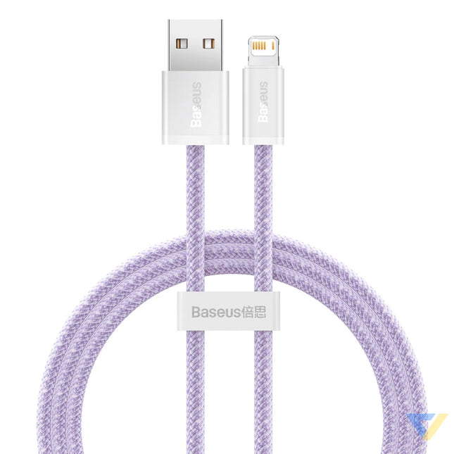 Baseus Dynamic cable USB to Lightning 2.4A 1m (purple) USB to Lightning