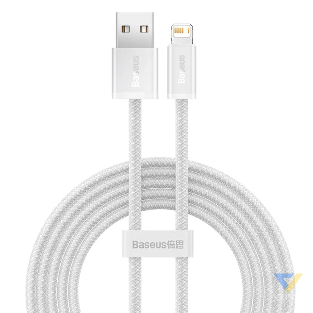 Baseus Dynamic cable USB to Lightning 2.4A 1m (White) USB to Lightning