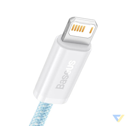 Baseus Dynamic cable USB to Lightning 2.4A 2m (blue) USB to Lightning