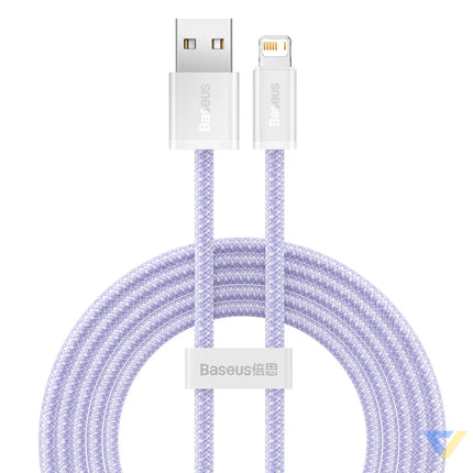 Baseus Dynamic cable USB to Lightning 2.4A 2m (Purple) USB to Lightning
