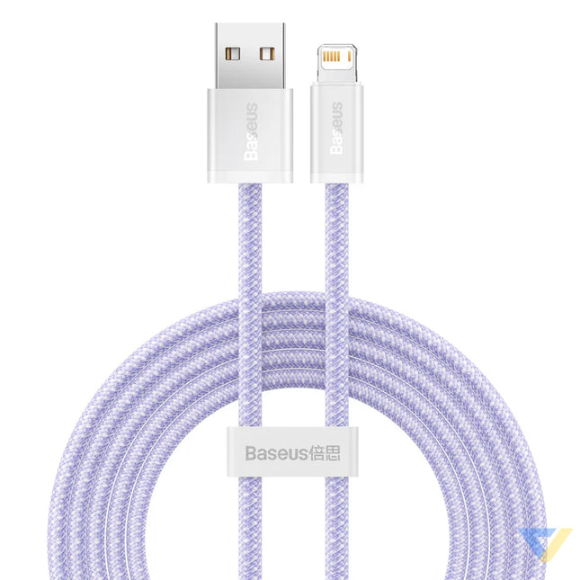 Baseus Dynamic cable USB to Lightning 2.4A 2m (Purple) USB to Lightning
