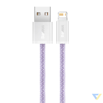 Baseus Dynamic cable USB to Lightning 2.4A 2m (Purple) USB to Lightning