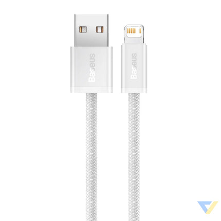 Baseus Dynamic cable USB to Lightning 2.4A 2m (White) USB to Lightning