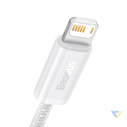 Baseus Dynamic cable USB to Lightning 2.4A 2m (White) USB to Lightning