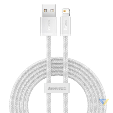 Baseus Dynamic cable USB to Lightning 2.4A 2m (White) USB to Lightning