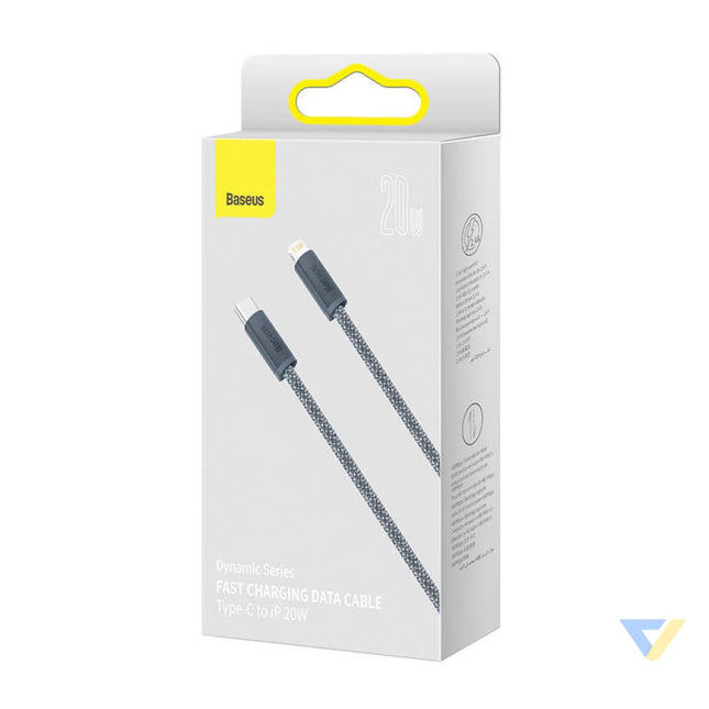 Baseus Dynamic Series cable USB C to Lightning 20W 1m (gray) USB C to Lightning