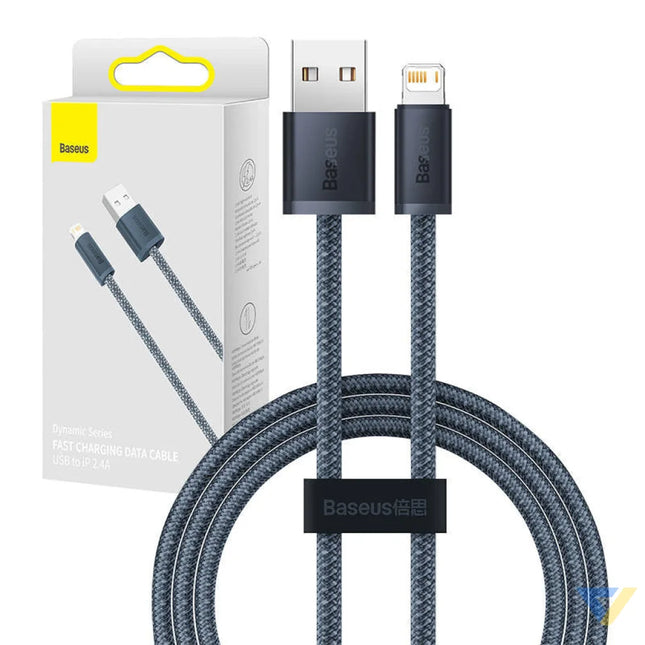 Baseus Dynamic Series cable USB to Lightning 2.4A 1m (gray) USB to Lightning