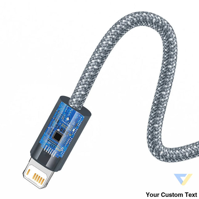 Baseus Dynamic Series cable USB to Lightning 2.4A 2m (gray) USB to Lightning