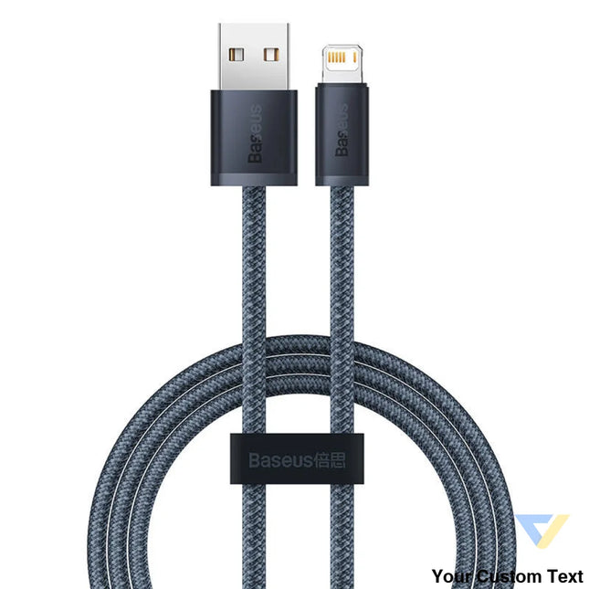 Baseus Dynamic Series cable USB to Lightning 2.4A 2m (gray) USB to Lightning