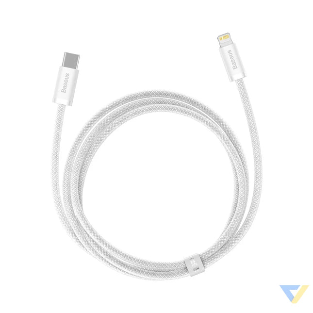 Baseus Dynamic USB C cable for Lightning 23W 1m (white) USB C to Lightning