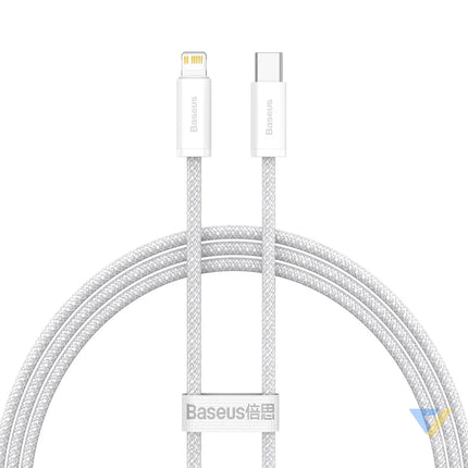 Baseus Dynamic USB C cable for Lightning 23W 1m (white) USB C to Lightning