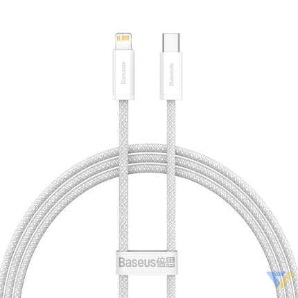 Baseus Dynamic USB C cable for Lightning 23W 1m (white) USB C to Lightning