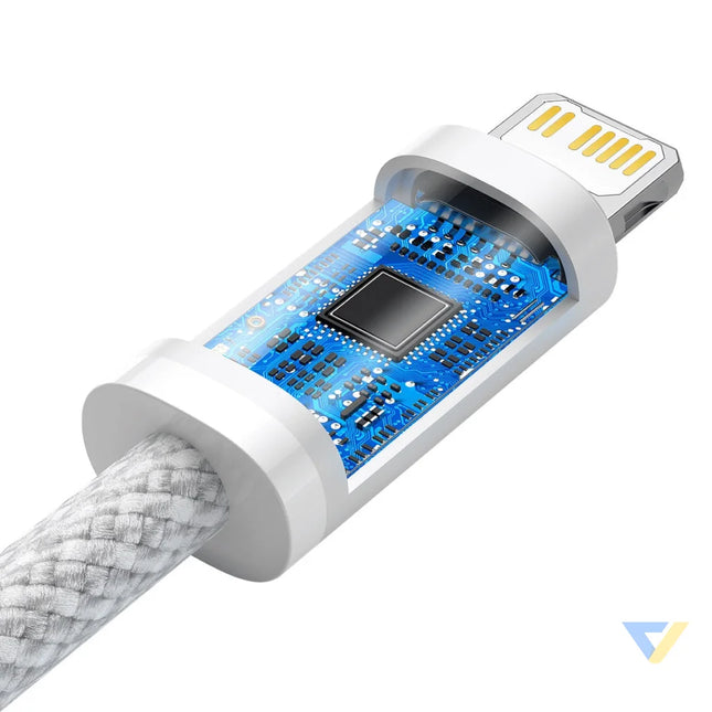 Baseus Dynamic USB C cable for Lightning 23W 1m (white) USB C to Lightning
