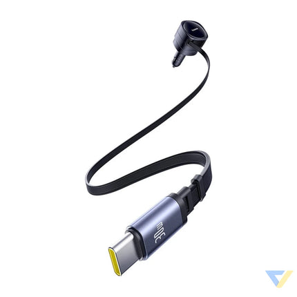 Baseus Enjoyment Max car charger with USB C + USB C cables 60W Black Car chargers