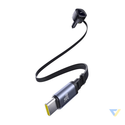 Baseus Enjoyment Max car charger with USB C + USB C cables and USB A + USB C ports 90W Black Car chargers