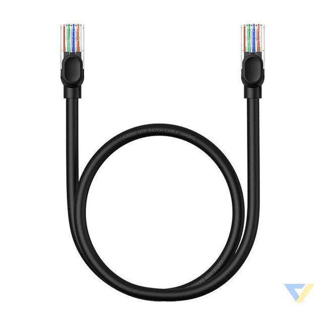 Baseus Ethernet CAT5 0,5m network cable (black) Network cables