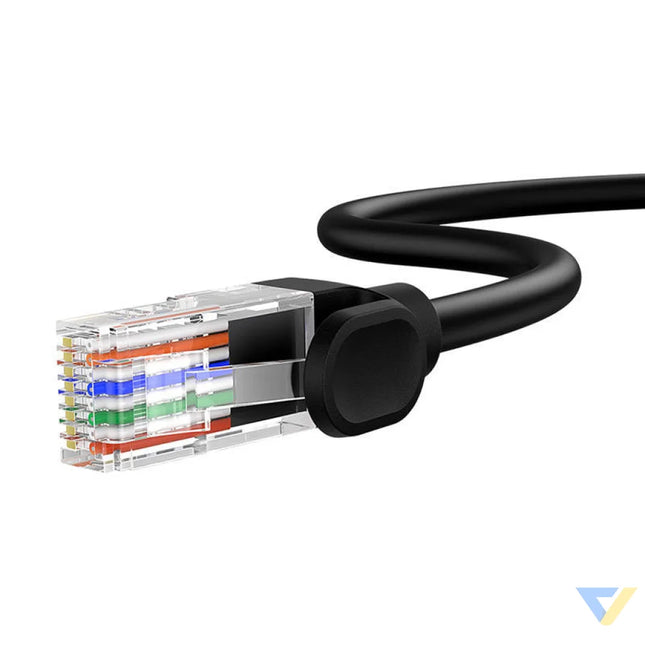 Baseus Ethernet CAT5 0,5m network cable (black) Network cables