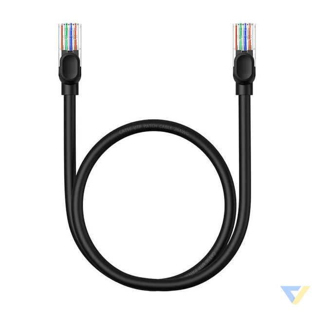 Baseus Ethernet CAT5 0,5m network cable (black) Network cables