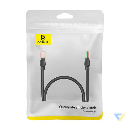 Baseus Ethernet CAT5 0,5m network cable (black) Network cables
