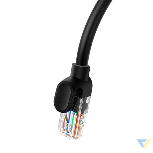 Baseus Ethernet CAT5 0,5m network cable (black) Network cables