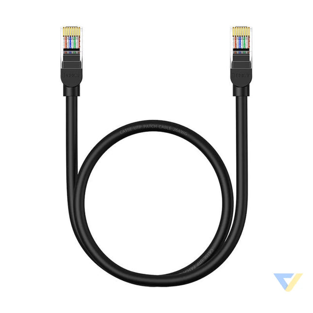 Baseus Ethernet CAT5 0,5m network cable (black) Network cables