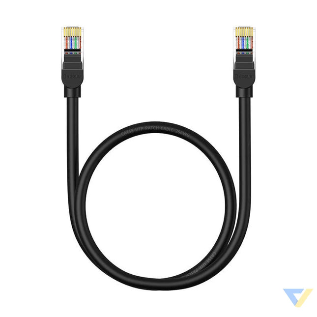 Baseus Ethernet CAT5 0,5m network cable (black) Network cables