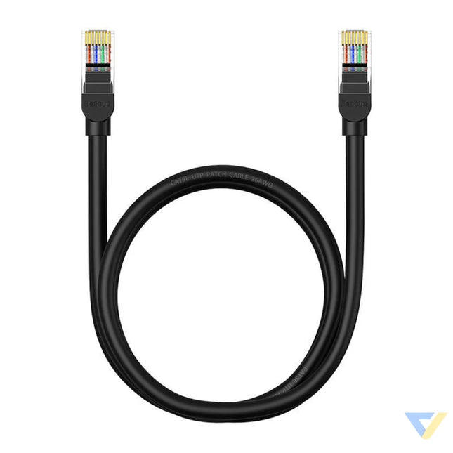 Baseus Ethernet CAT5 1m network cable (black) Network cables