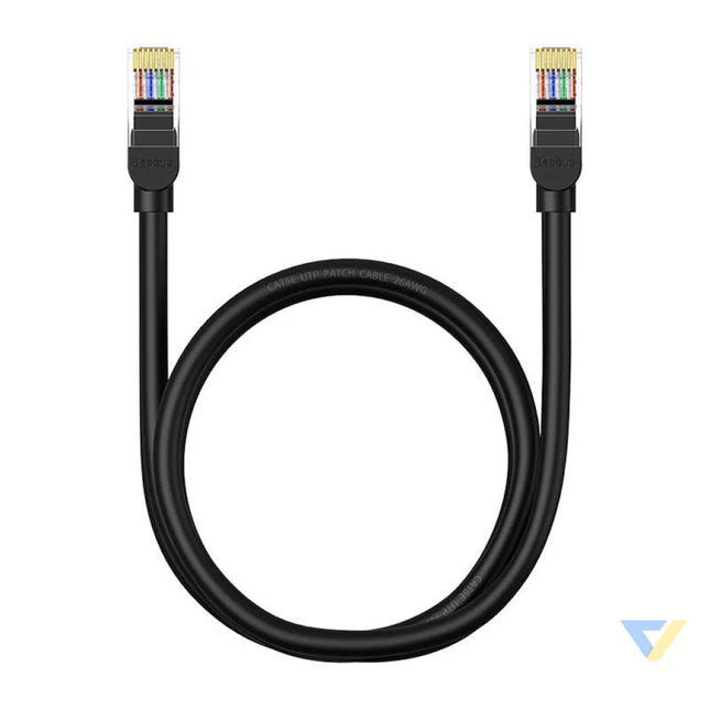 Baseus Ethernet CAT5 1m network cable (black) Network cables