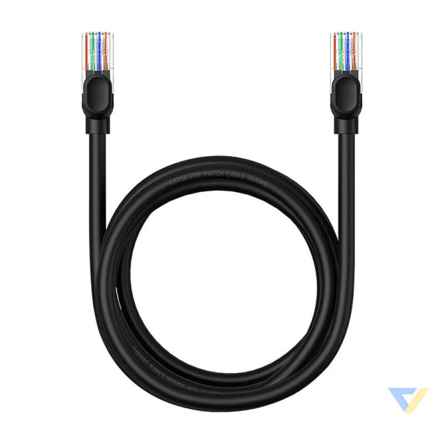 Baseus Ethernet CAT5 2m network cable (black) Network cables