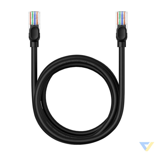 Baseus Ethernet CAT5 2m network cable (black) Network cables