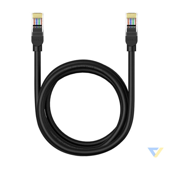 Baseus Ethernet CAT5 2m network cable (black) Network cables