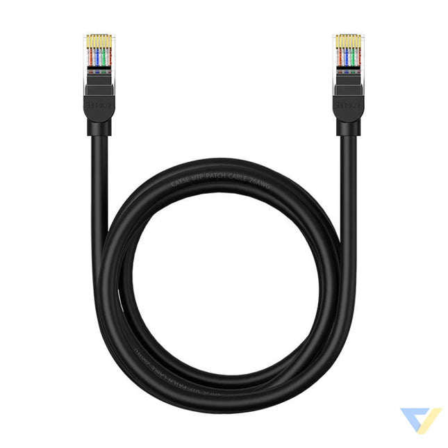 Baseus Ethernet CAT5 2m network cable (black) Network cables