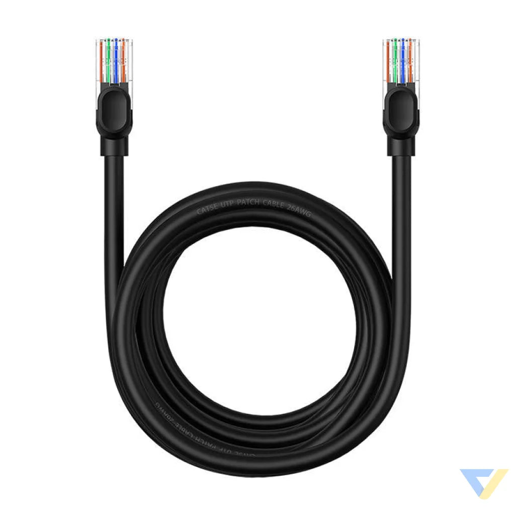 Baseus Ethernet CAT5 5m network cable (black) Network cables