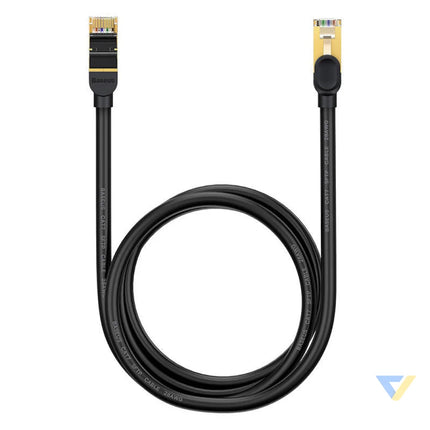Baseus Ethernet RJ45 10Gbps 1.5m network cable (black) Network cables