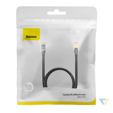 Baseus Ethernet RJ45 10Gbps 1m network cable (black) Network cables