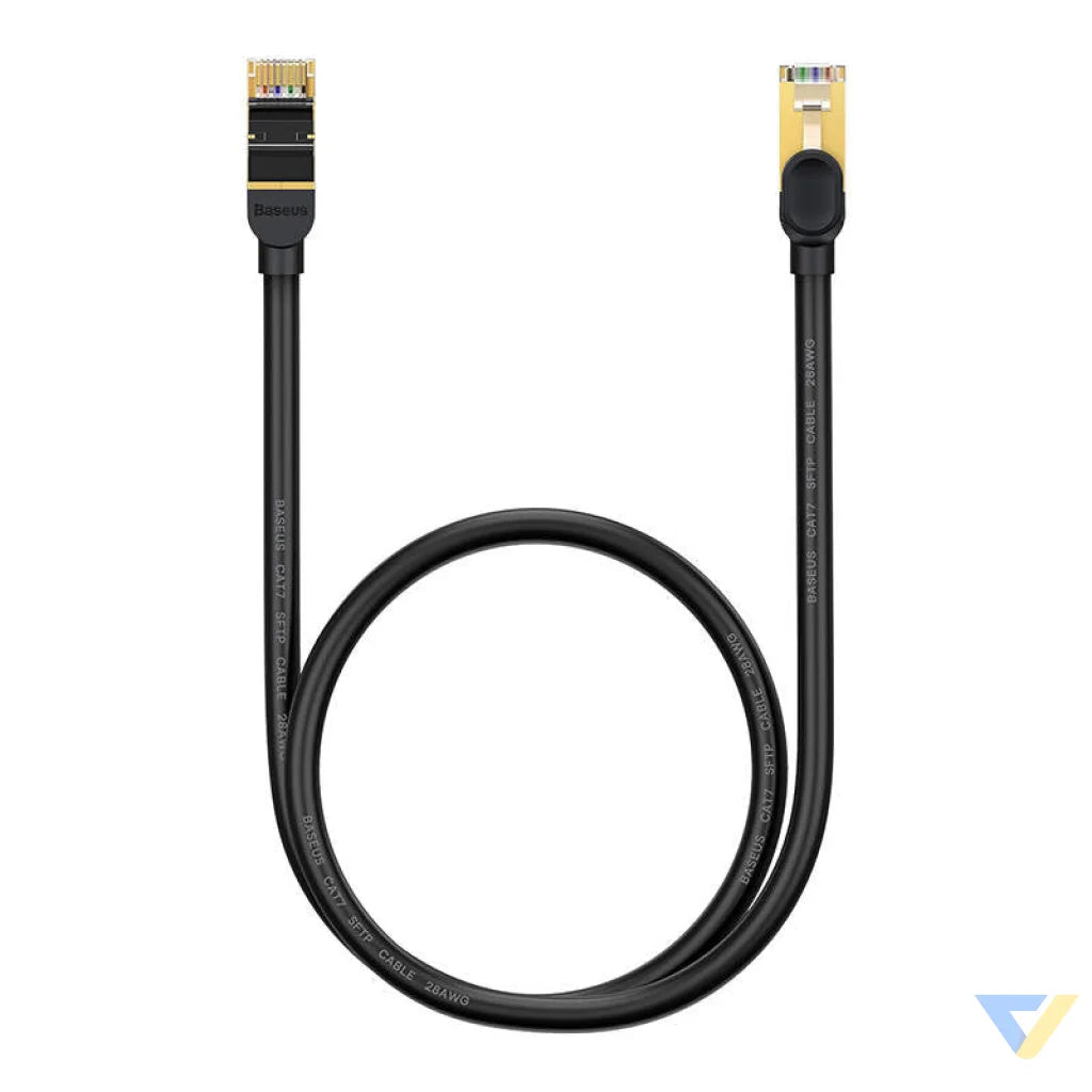 Baseus Ethernet RJ45 10Gbps 1m network cable (black) Network cables