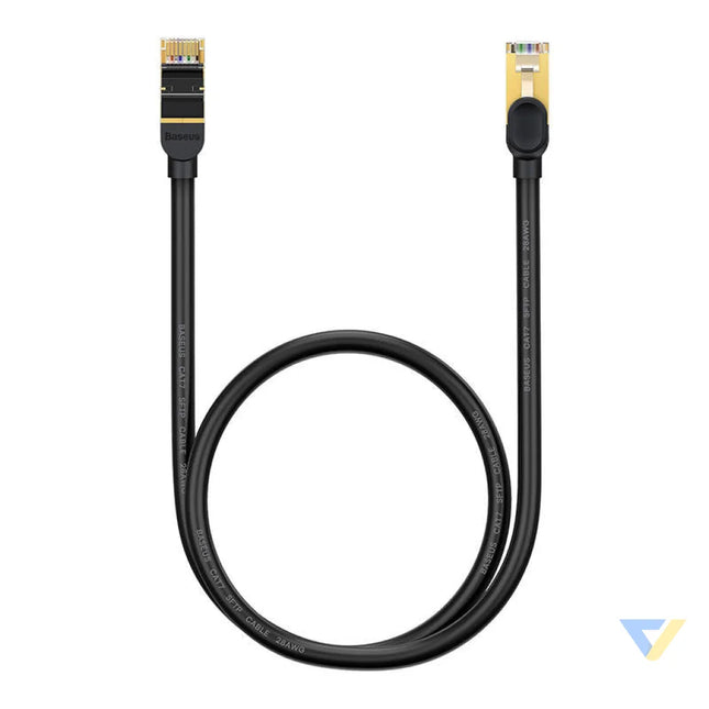Baseus Ethernet RJ45 10Gbps 1m network cable (black) Network cables