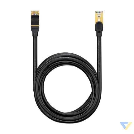 Baseus Ethernet RJ45 10Gbps 5m network cable (black) Network cables