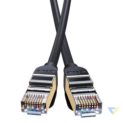 Baseus Ethernet RJ45 10Gbps 5m network cable (black) Network cables