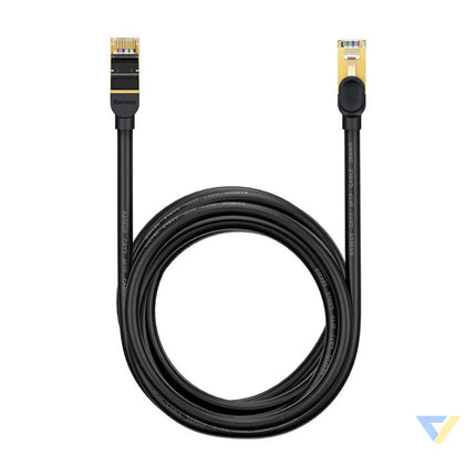 Baseus Ethernet RJ45 10Gbps 5m network cable (black) Network cables