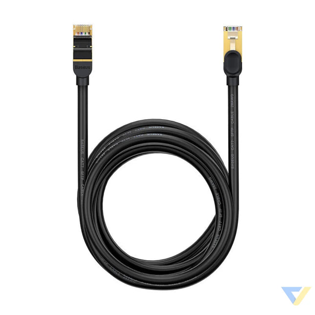 Baseus Ethernet RJ45 10Gbps 8m network cable (black) Network cables