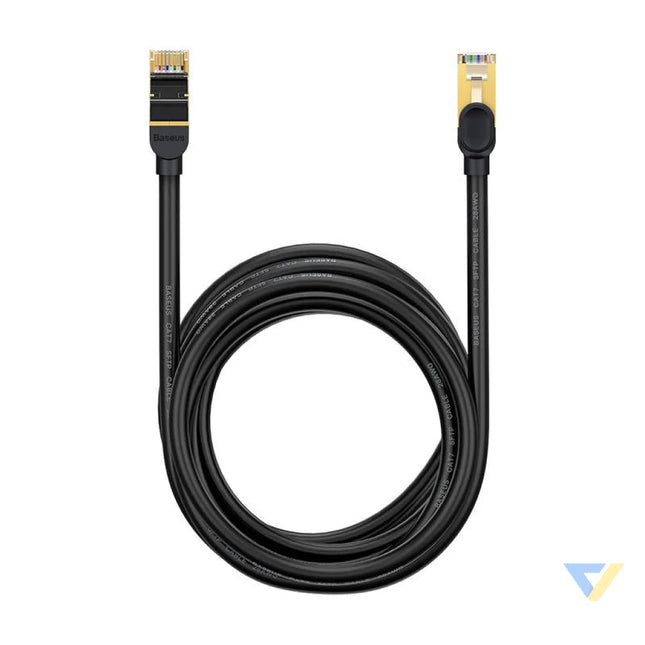 Baseus Ethernet RJ45 10Gbps 8m network cable (black) Network cables