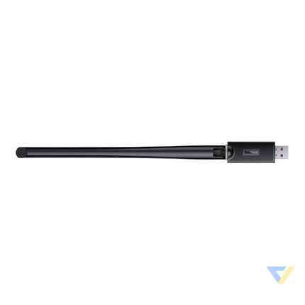 Baseus FastJoy adapter Wi Fi with antenna 150Mbps (black) Adapters connectors and converters