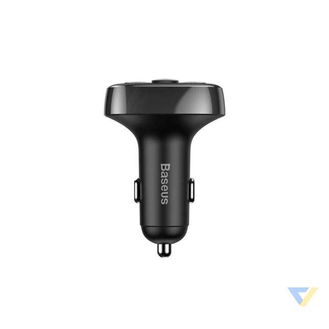 Baseus FM Transmitter T typed Bluetooth 2xUSB microSD (Black) Car transmitters