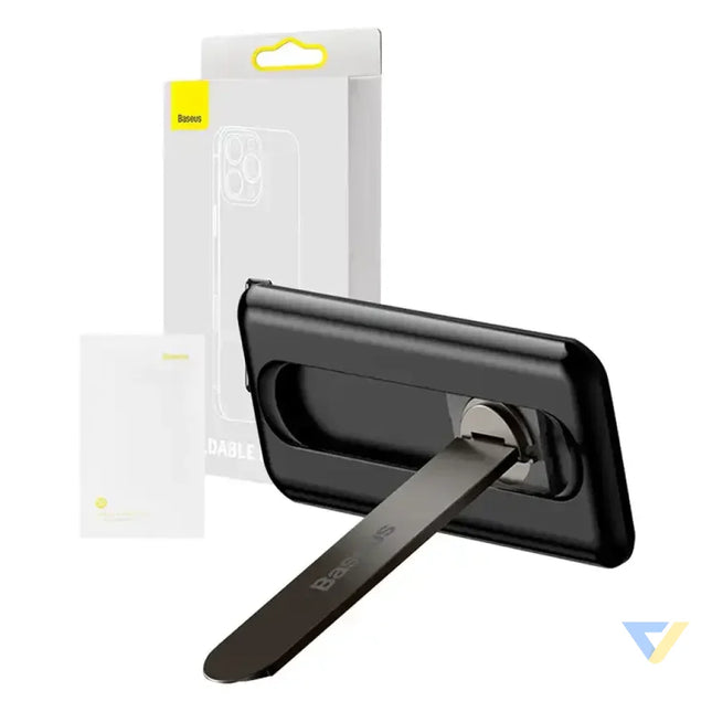 Baseus Foldable Bracket for Phone (Black) Ring holders