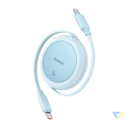 Baseus Free2Pull Mini USB C to USB C 60W USB cable 1m (blue) USB C to USB C