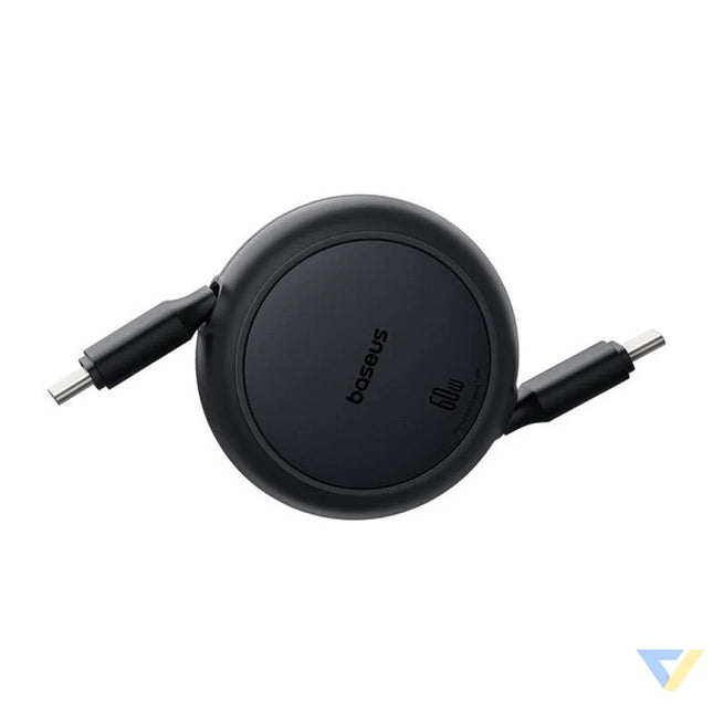 Baseus Free2Pull Mini USB C to USB C USB cable 60W 1 (black) USB C to USB C