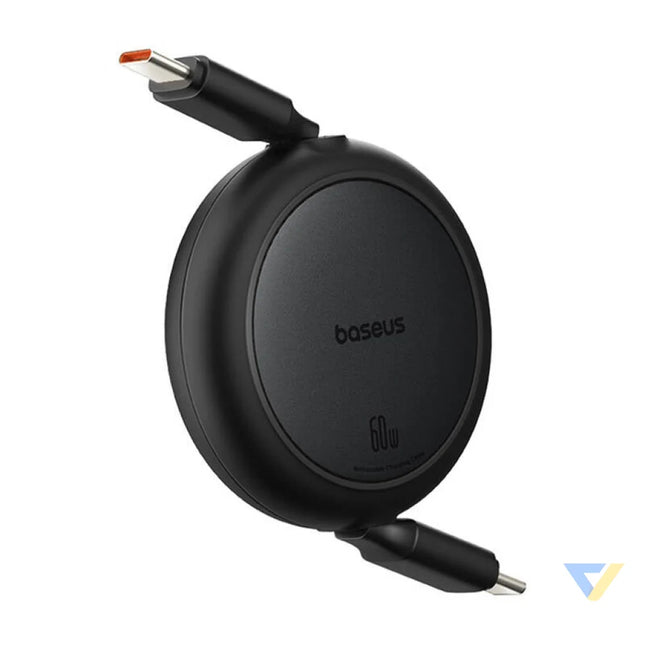 Baseus Free2Pull Mini USB C to USB C USB cable 60W 1 (black) USB C to USB C